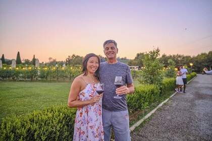 Cena al atardecer en Siena y Chianti desde Florencia