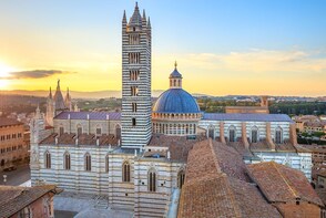 Sunset in Siena and Chianti Dinner from Florence