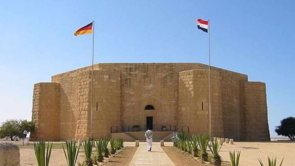 German World War Two Memorial in El-Alamein, Egypt