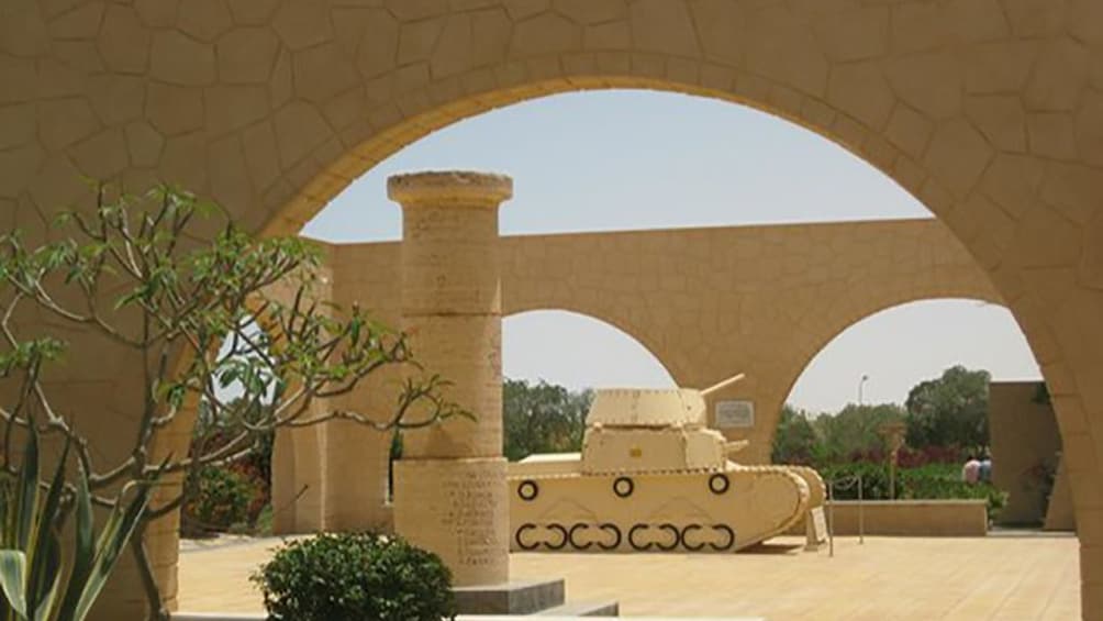 Italian Military Memorial in El-Alamein, Egypt