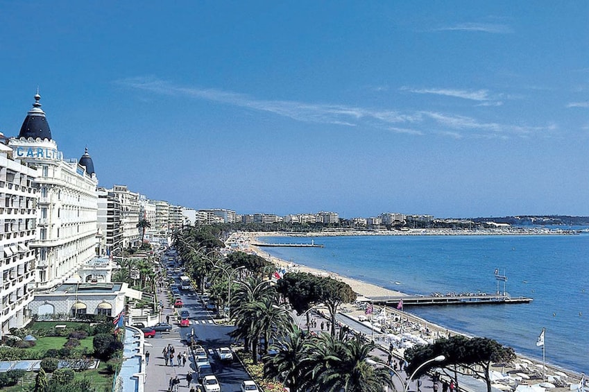 Cannes coastline