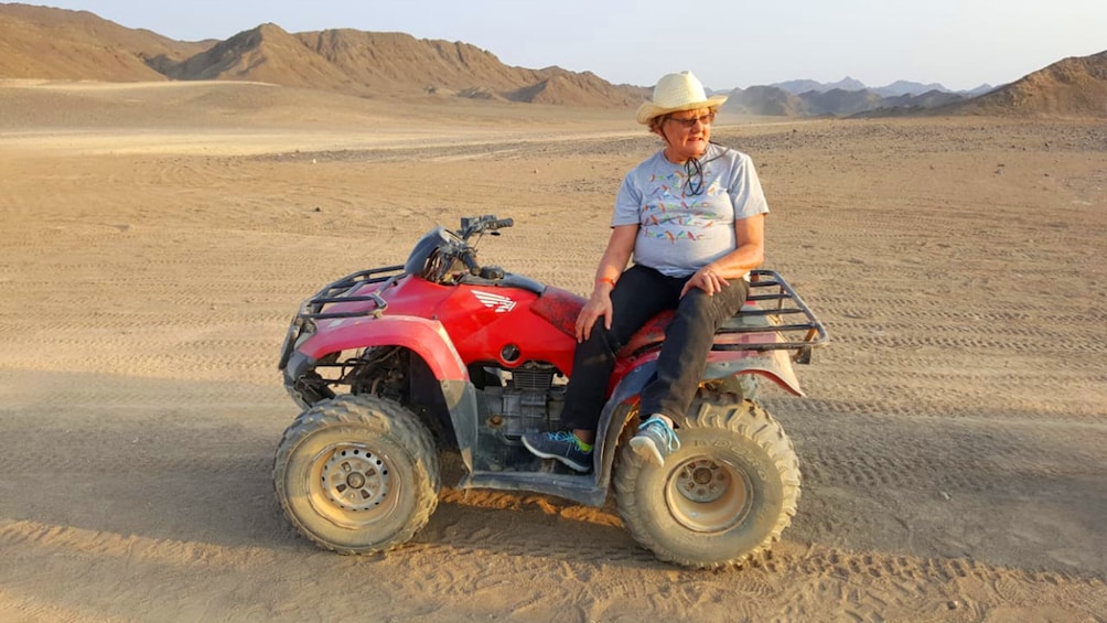 Hurghada Desert Safari: Quad Bike & Bedouin Village Visit