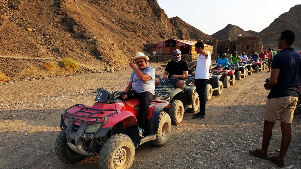 Hurghada Desert Safari: Quad Bike & Bedouin Village Visit