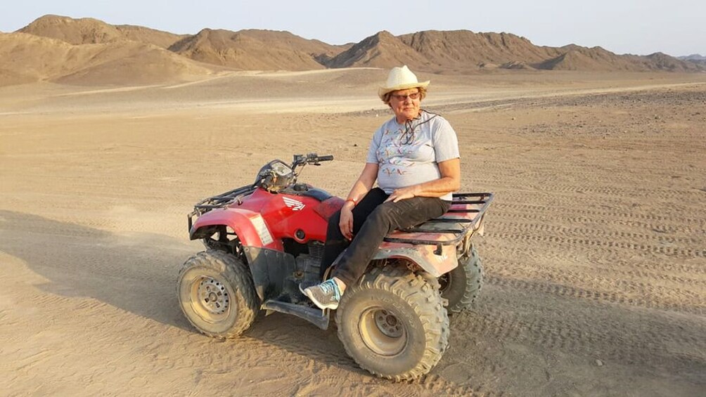 Sunset Desert Safari Trip by Quad Bike in Hurghada