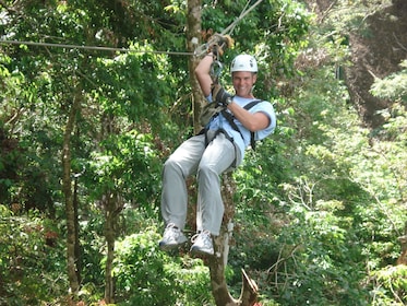 Skyline Jungle Zipline-oplevelse i Chiang Mai