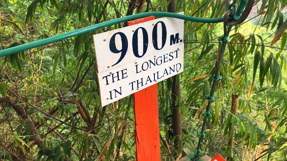 Sign for the longest Skyline Zipline experience