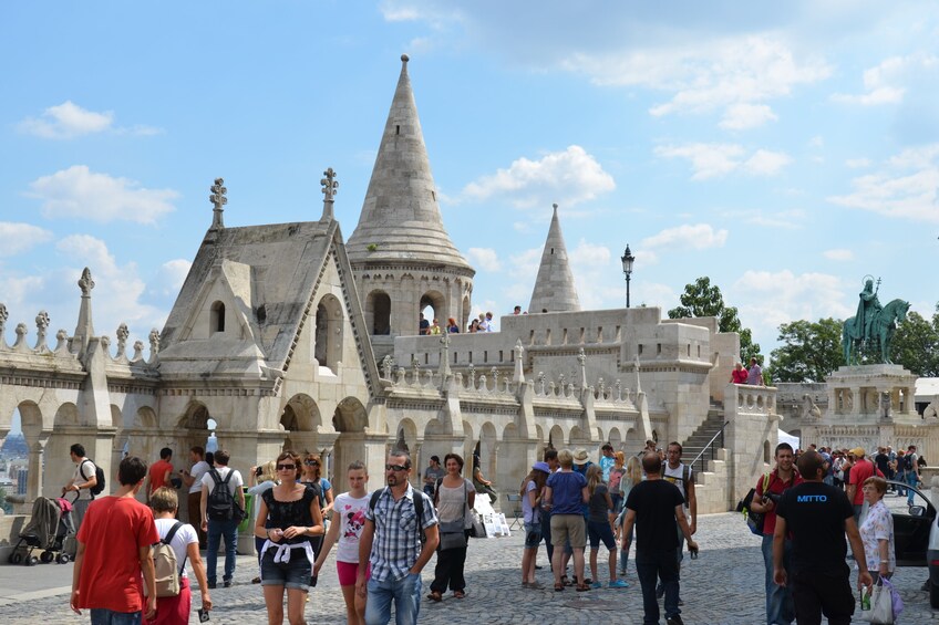 Fisherman's Bastion in Budapest, Hungary