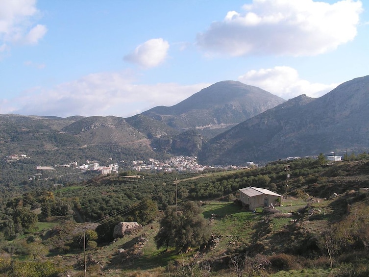 Aerial view of Preveli