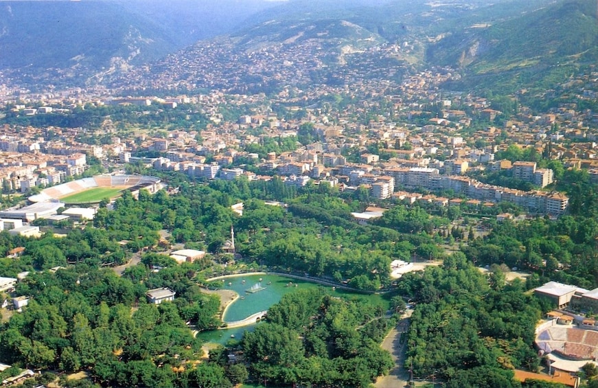 Aerial view of Bursa 