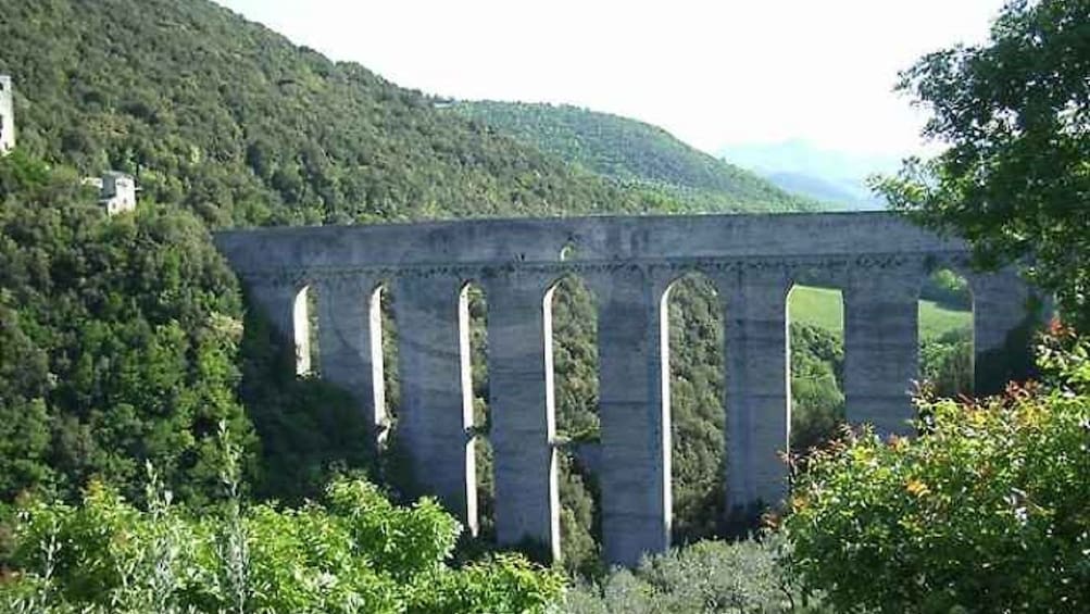 Ponte delle Torri on a sunny day