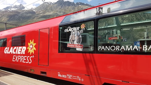 Glacier Express Panoramic Train Round Trip - from Bern
