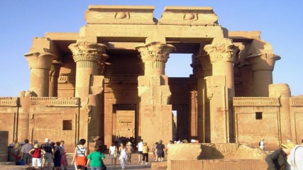 Temple of Kom Ombo on a sunny day