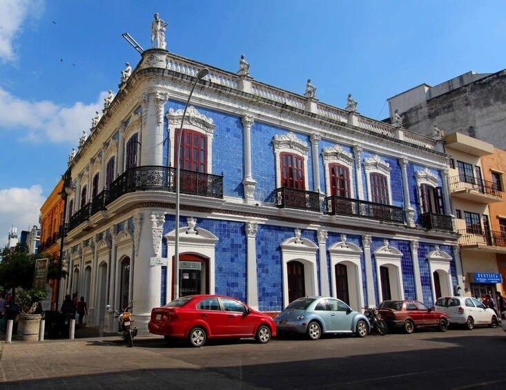 The House of Tiles on a sunny day in Mexico City, Mexico