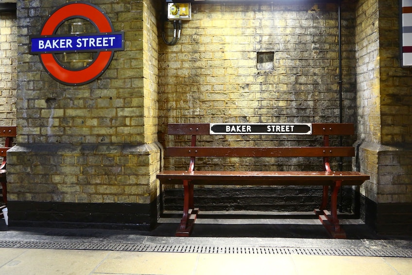 Baker Street Station in London 