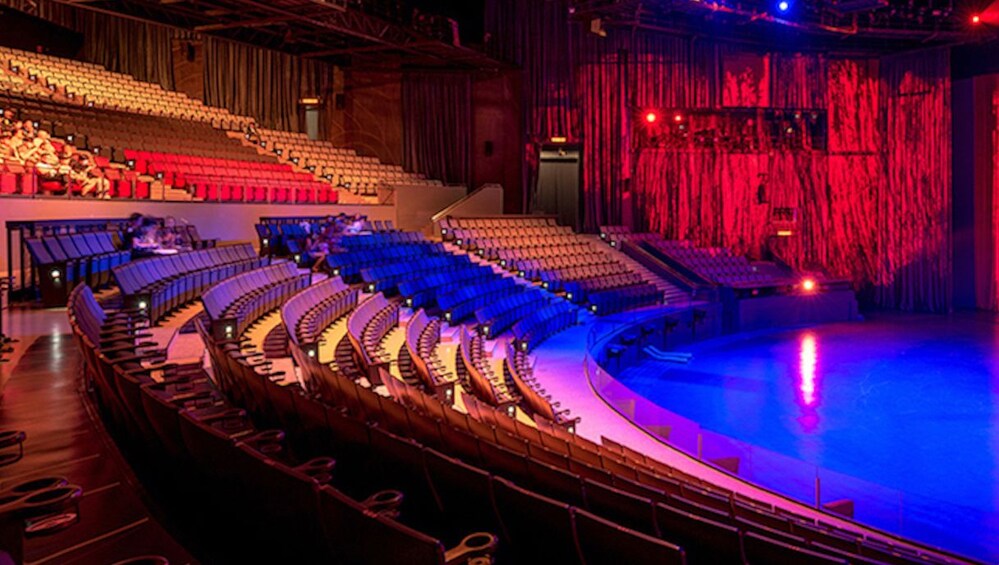 Show item 5 of 9. Seating at the Singha D'luck Cinematic Theatre
