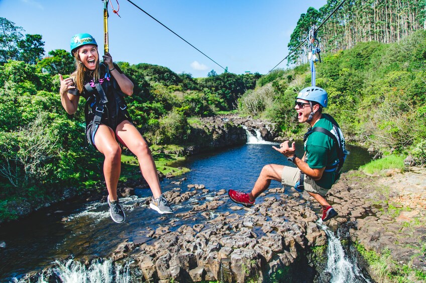 Historic Hilo Bay & Waterfalls Kayak Tour