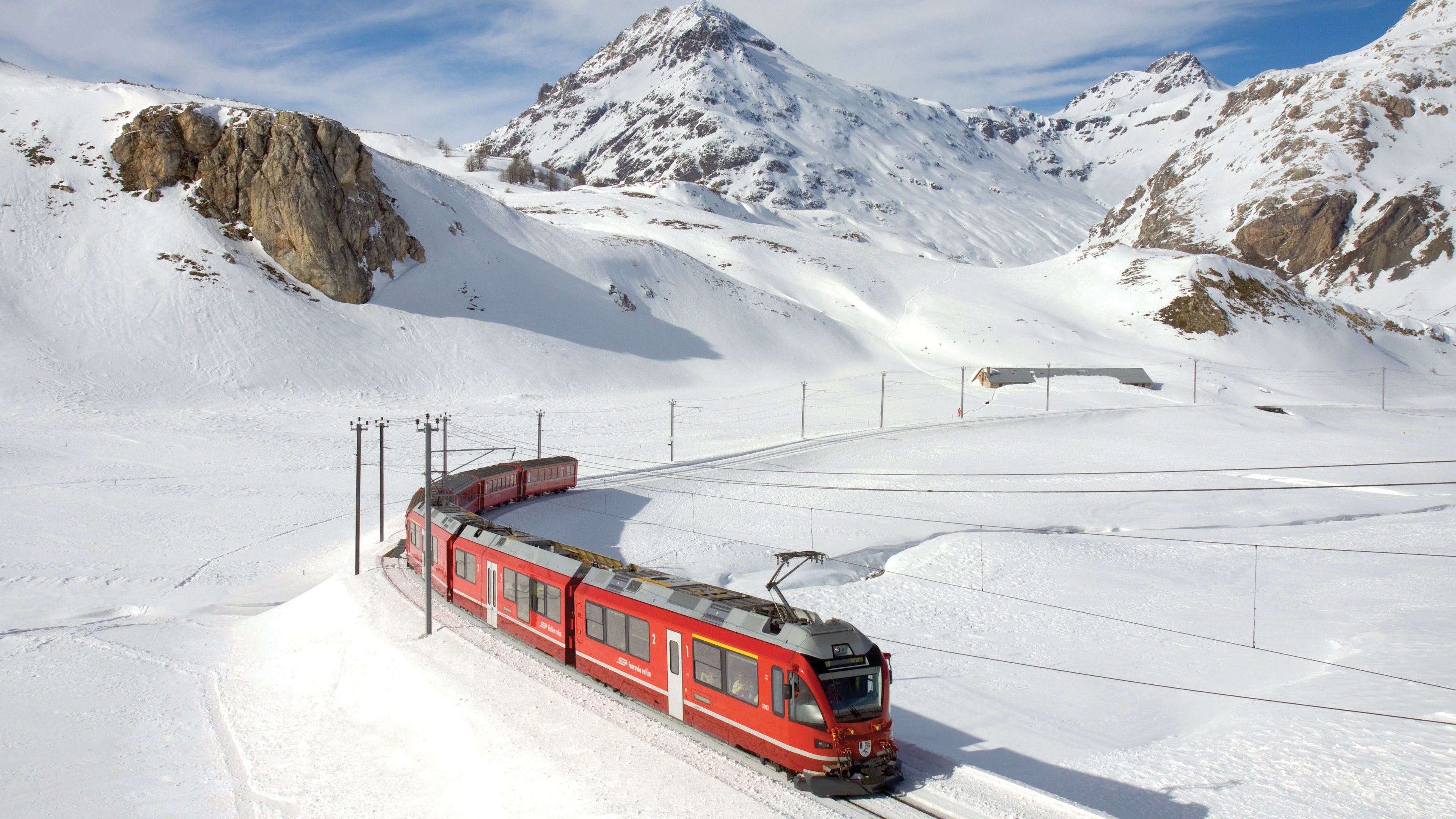 Glacier Express from Zermatt to St Moritz