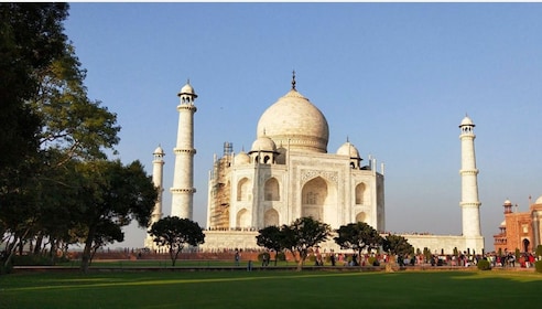 Excursión el mismo día al Taj Mahal y al fuerte de Agra desde Delhi con alm...