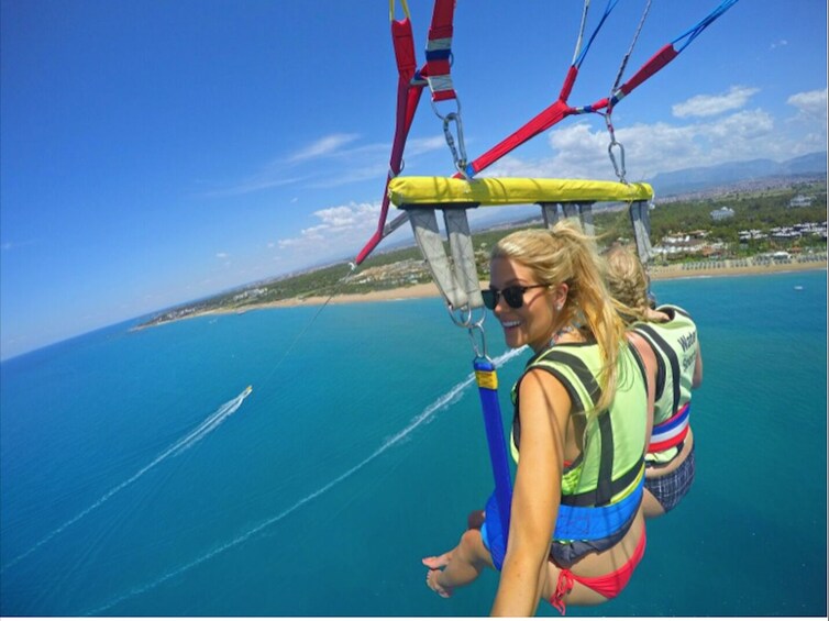 1-Day Package: Parasailing Tour, Snorkel Cruise, Sharks & Stingrays