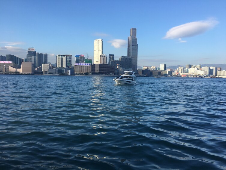 Show item 5 of 6. Victoria Harbor on a sunny day