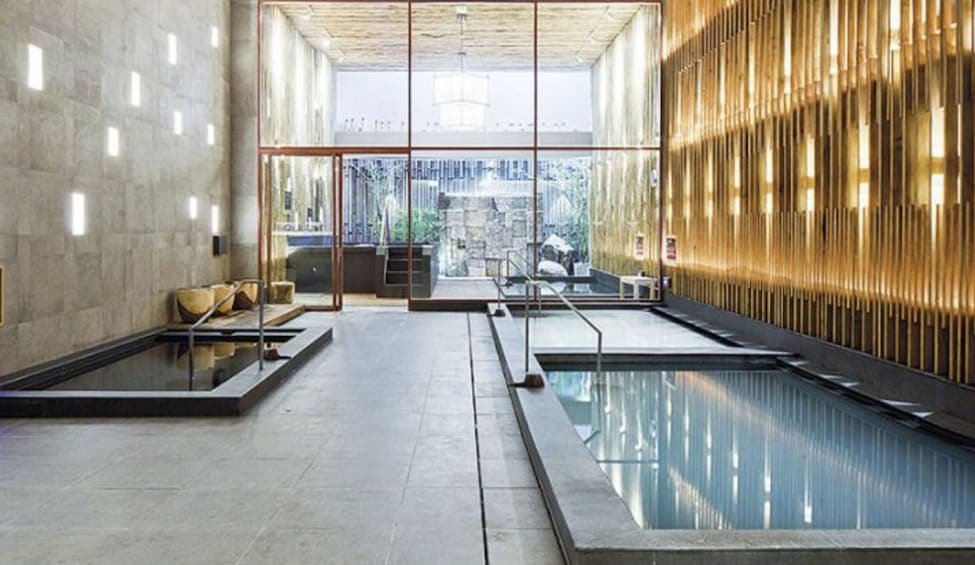 Show item 3 of 10. Pools at the Let's Relax Spa in Bangkok