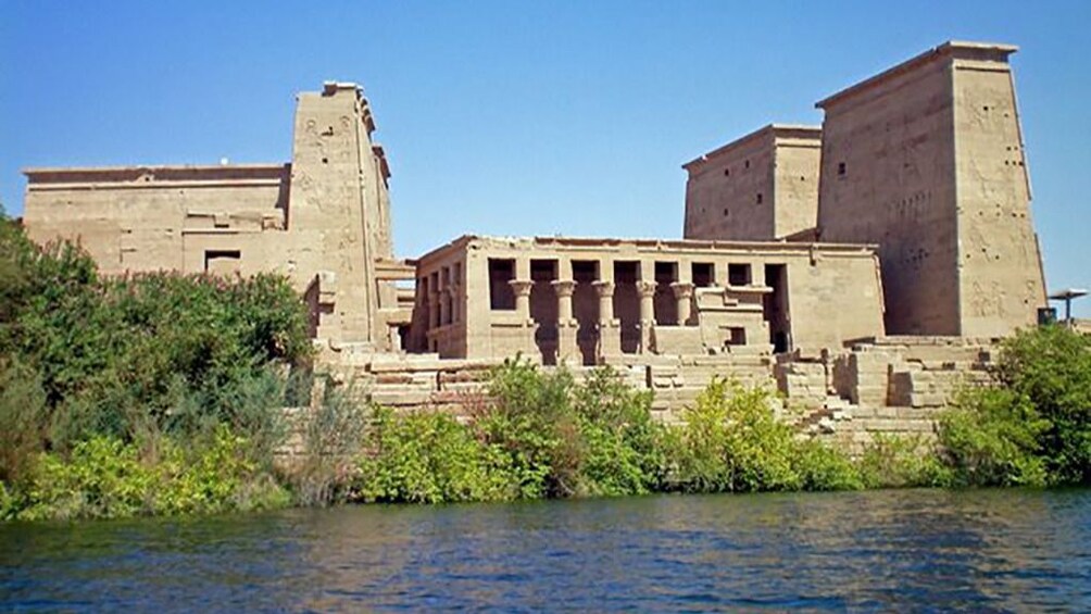 Philae Temple on island in Lake Nasser