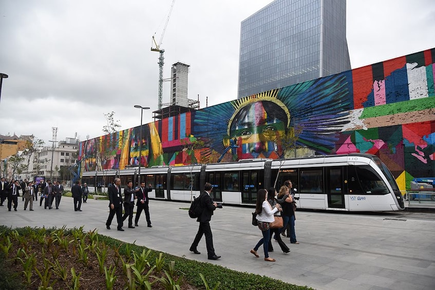 VLT (Light Rail Vehicle) in Rio de Janeiro 