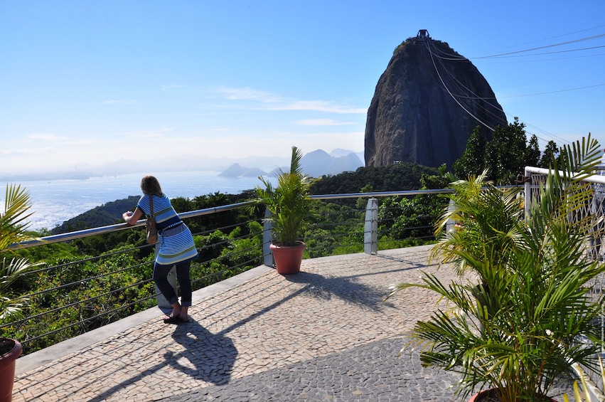 Woman touring Rio de Janeiro