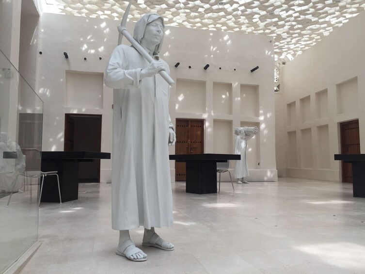 Museum tour in Qatar