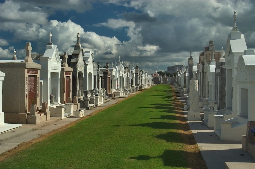Above-ground cemetery in New Orleans 