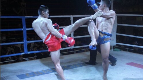 Muay Thai-boxning i Chiang Mai