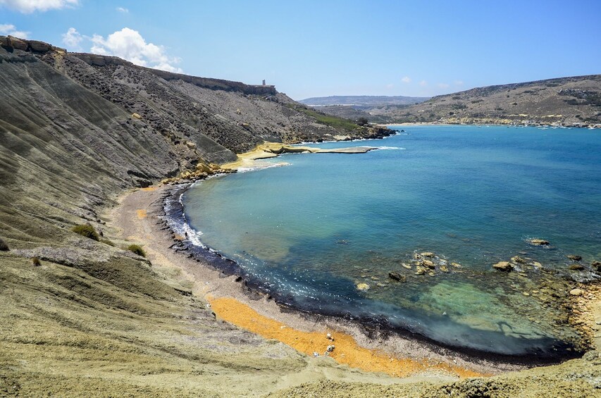 Bay off Comino Island in Malta