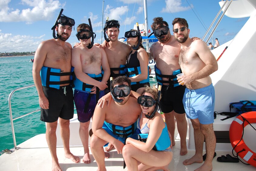 Combo Tour: Eco Buggy Tour & Snorkeling Catamaran Cruise