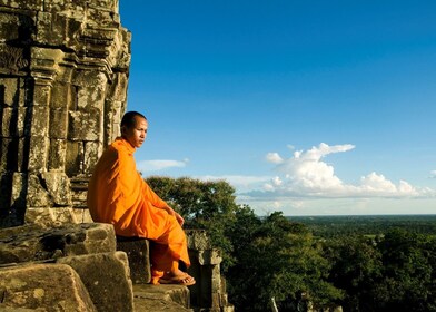 Complejo Angkor What y puesta de sol en Siem Reap