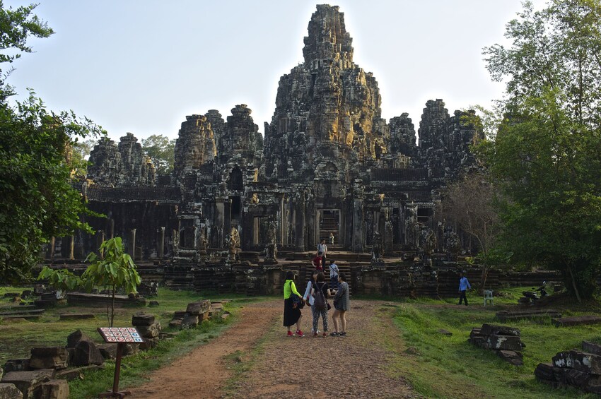Angkor Thom Temple in Angkor, Cambodia