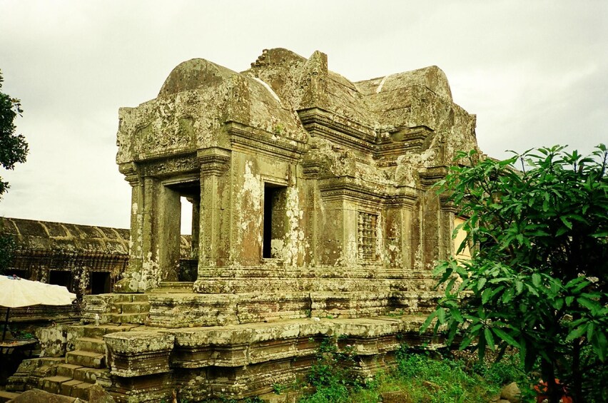 Stone structure at Temple of Preah Vihear in Cambodia