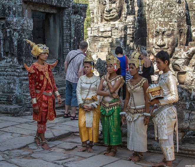 Bayon Temple in Siem Reap, Cambodia