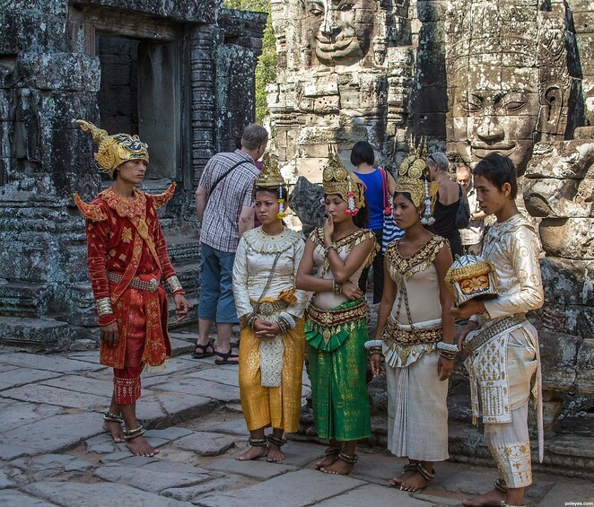 Bayon Temple in Siem Reap, Cambodia