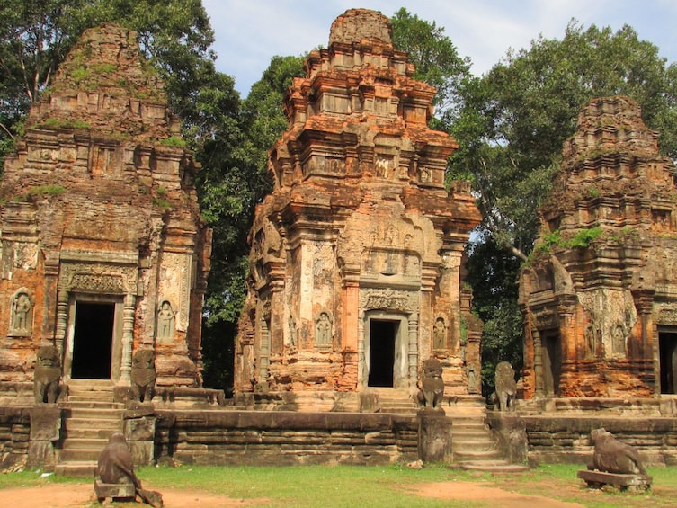 Preah Ko Temple in Prasat Bakong, Cambodia