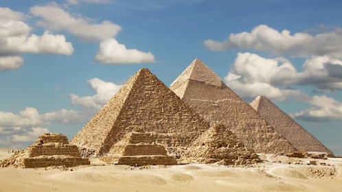 Pyramider, egyptisk museum, lyd- og lysshow - privat
