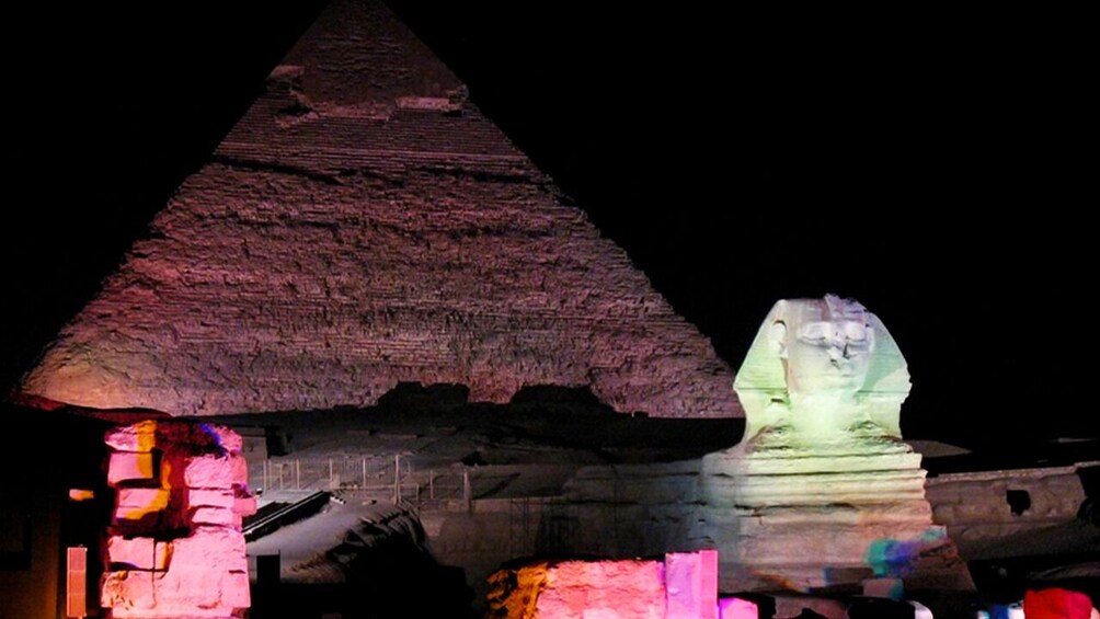 Pyramids, Egyptian Museum, Sound & Light Show -Private