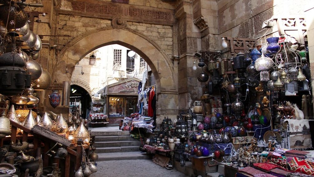 Khan el-Khalili Market in Cairo, Egypt