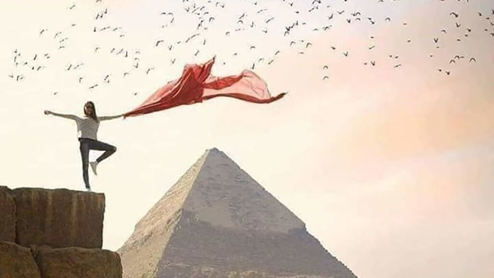 Cairo Layover Tour ToGiza Pyramids&Sphinx From Cairo Airport
