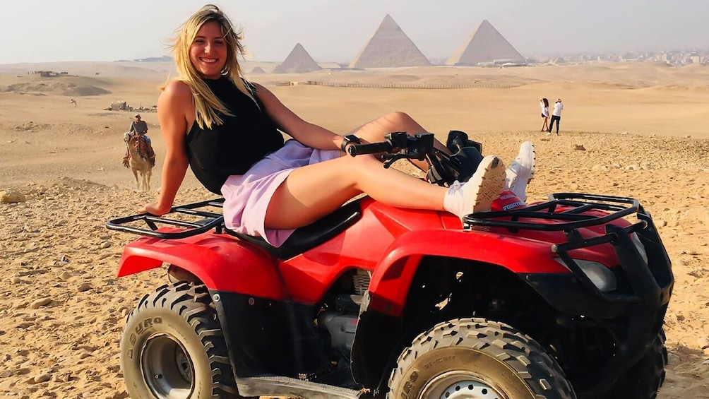 Tour to Museum, Citadel, Old Cairo Quad Bike and Sound & Light Show