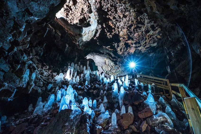 Cave in Iceland