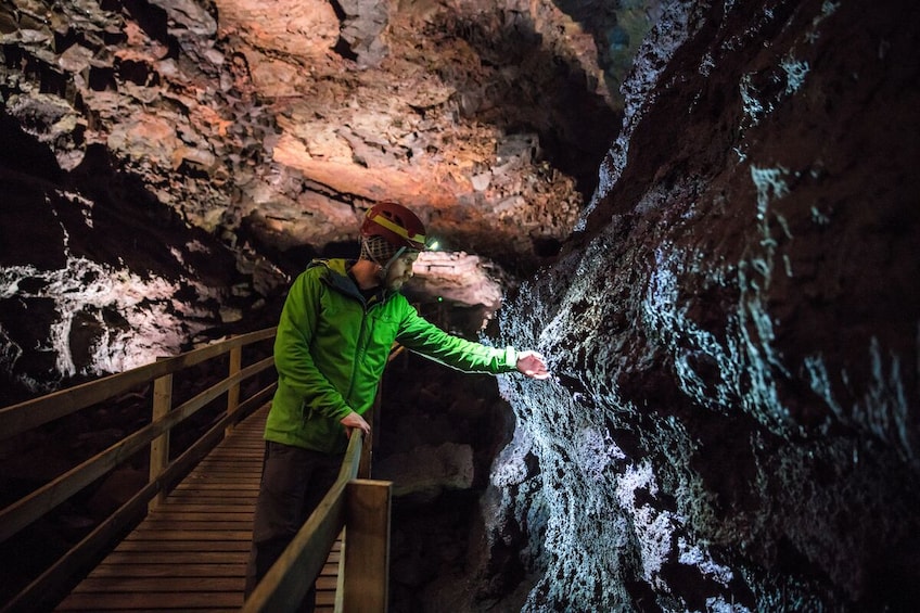 Small Group Lava Cave, Hot Spring & Waterfalls 