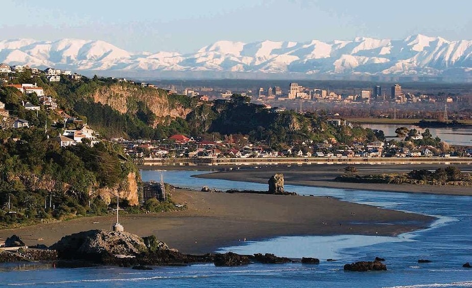 Panoramic view of Sumner, New Zealand