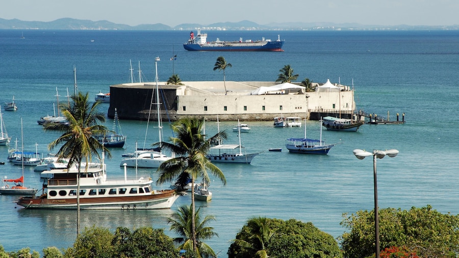 The Bay of All Saints in Brazil