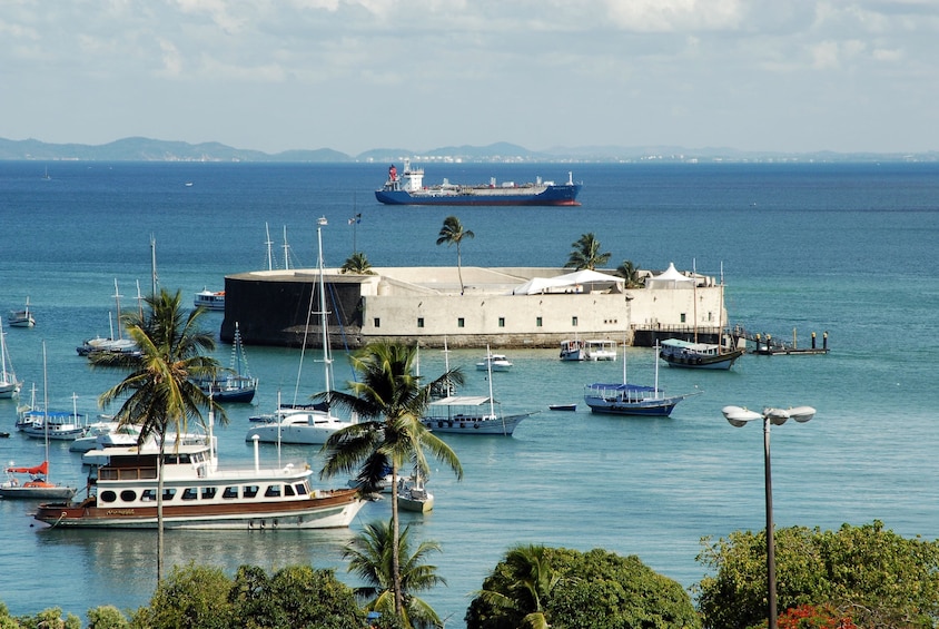 The Bay of All Saints in Brazil