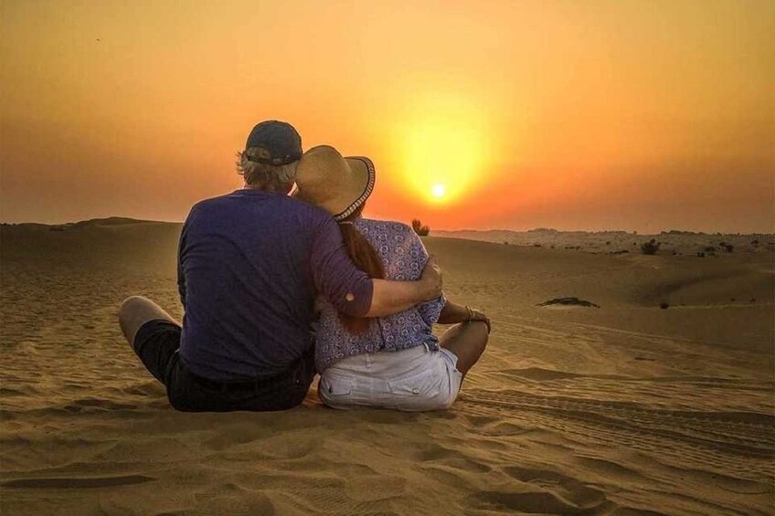Overnight camping Safari in Qatar
